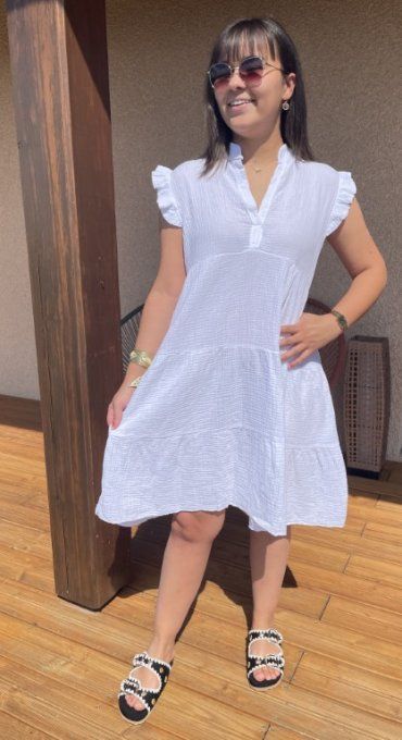Robe gaze de coton JENNA  