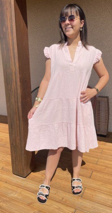 Robe gaze de coton JENNA 