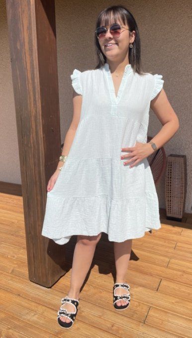Robe gaze de coton JENNA  