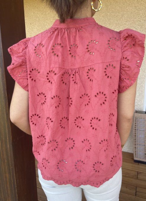Top broderie anglaise MARIE