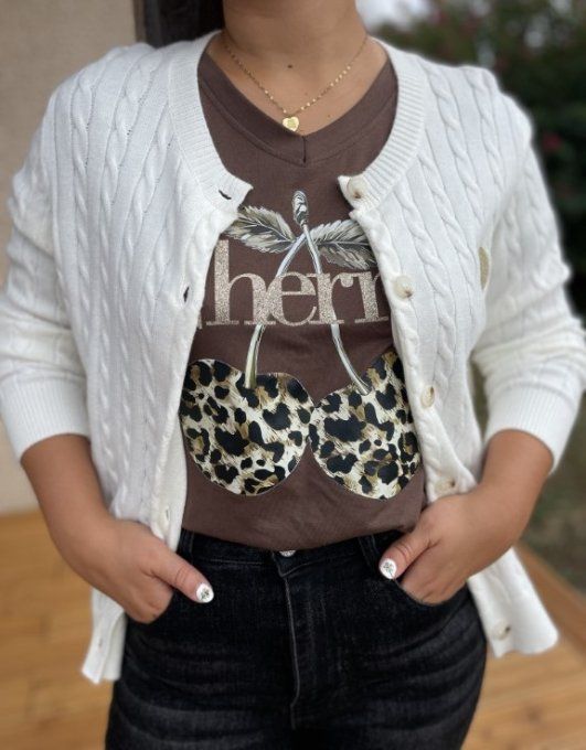 Gilet MARYLINE BEIGE