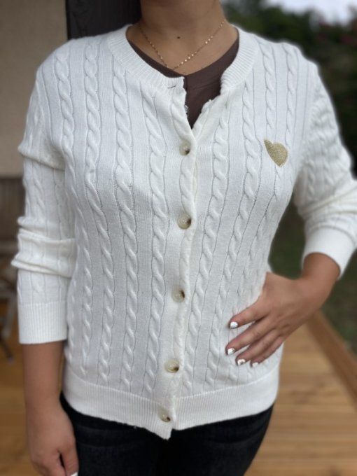Gilet MARYLINE BEIGE