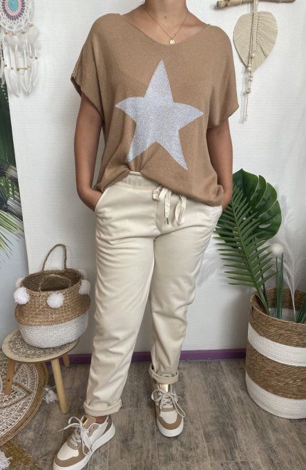 Pantalon VINTAGE BEIGE