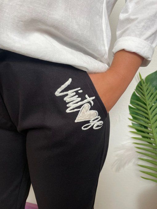 Pantalon VINTAGE NOIR