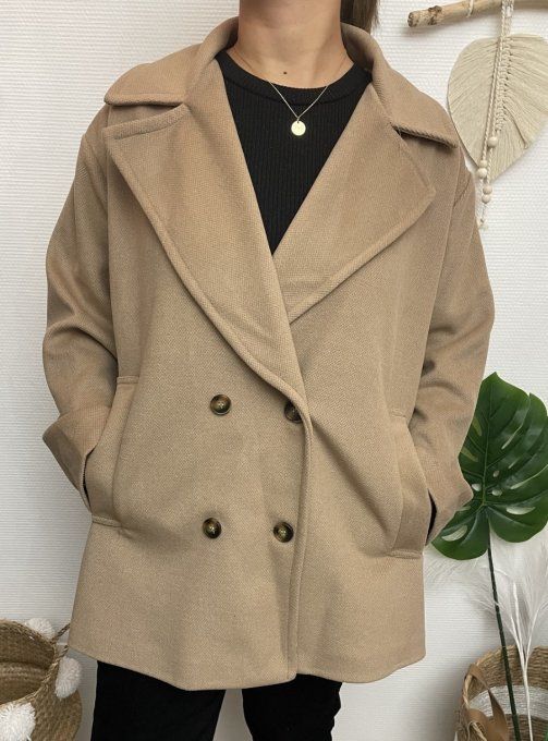 Manteau JENNILY CAMEL