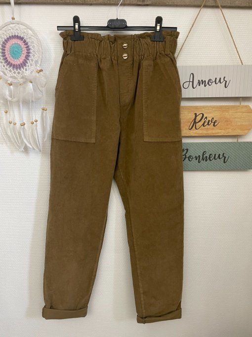 Pantalon ALIX CAMEL