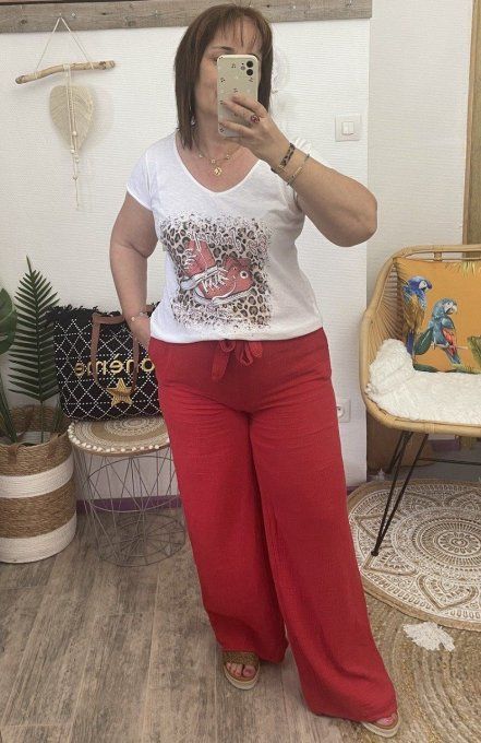 Pantalon GAZE DE COTON