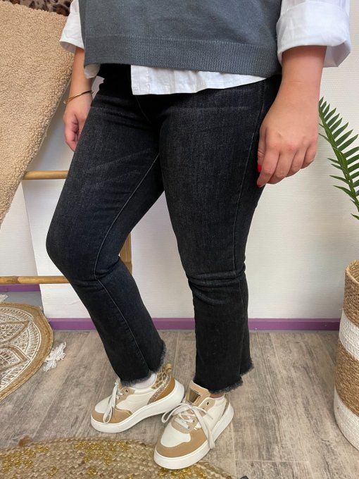 Jean 7/8 GRIS FONCE