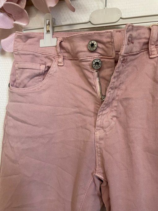 Pantalon MELLY ROSE POUDRE