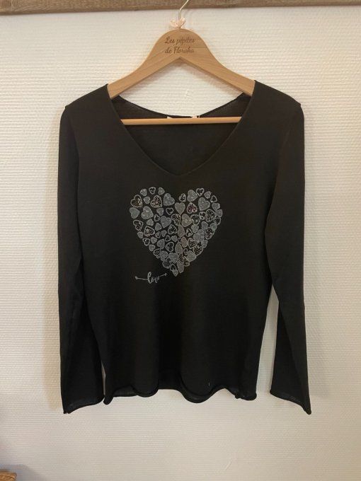 Pull LOVE NOIR