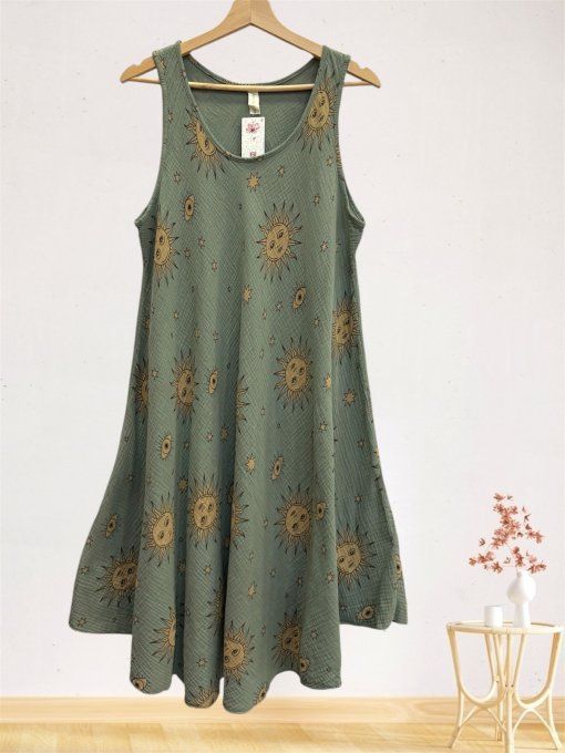 Robe SOLEIL KAKI