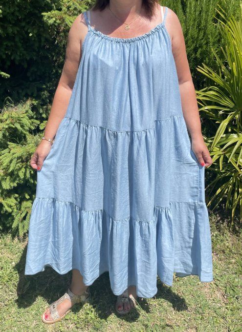 Robe ISABELLE BLEU JEAN