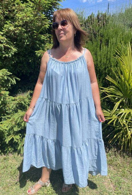 Robe ISABELLE BLEU JEAN