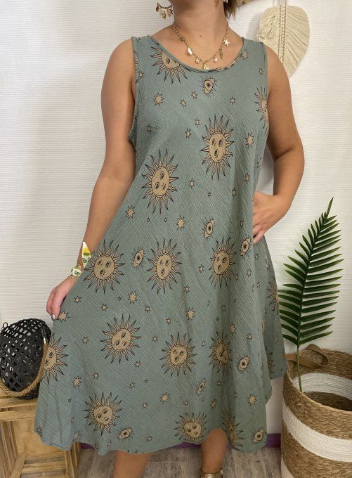 Robe SOLEIL KAKI