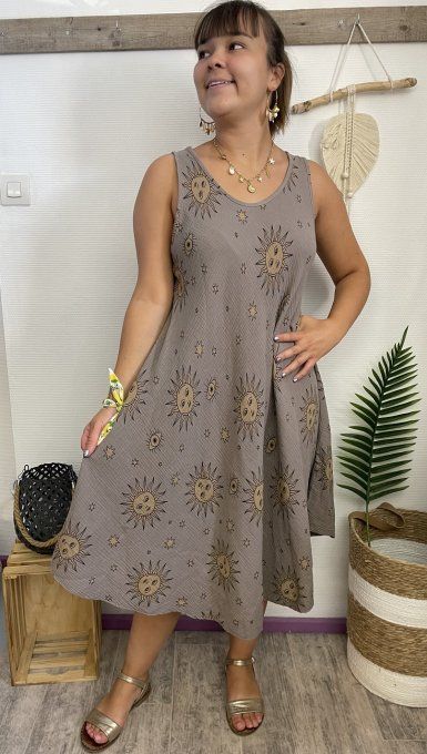 Robe SOLEIL TAUPE