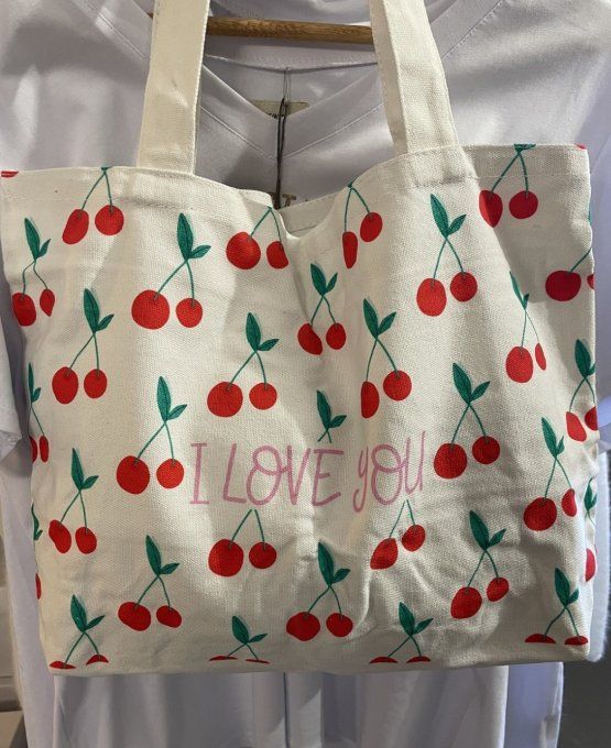 Tote bag CERISE