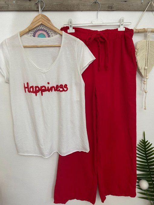 Tee-shirt HAPPINESS