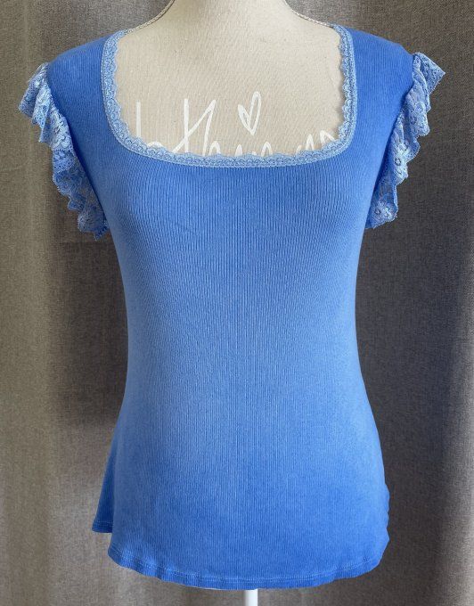 Tee-shirt KAREN BLEU       