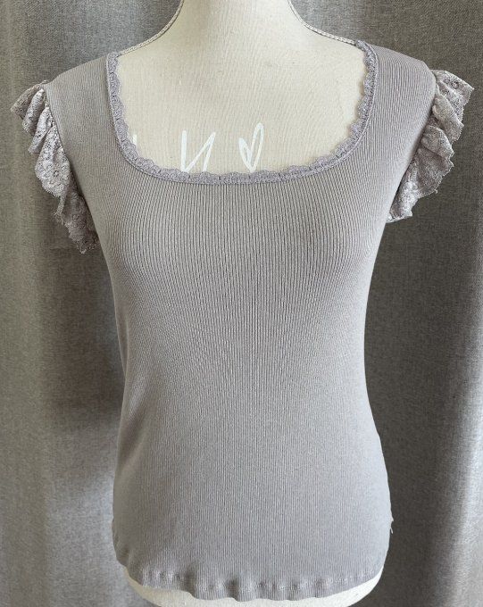 Tee-shirt KAREN TAUPE   