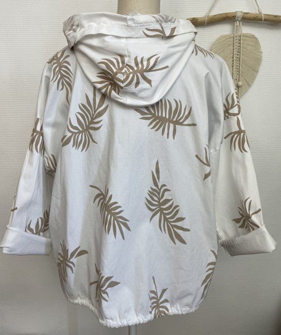 Veste PALMA BLANC/CAMEL